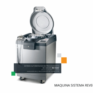 Sistema automatizado Reveos Terumo para procesamiento de sangre total en bancos de sangre