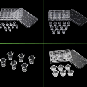 Colgantes para cultivo celular SPLInsert™ con marco de poliestireno y membrana de tereftalato de polietileno, diseñados para cocultivos y ensayos de permeabilidad.